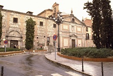 Vista frontal del Monasterio de Las Descalzas Reales