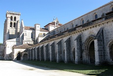 Vista obliqua del Monasterio de Santa María La Real de las Huelgas