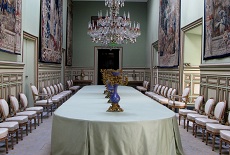 Vista de un salón interior del Reales Alcázares