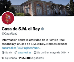 Canal X Oficial Casa Su Majestad el Rey
