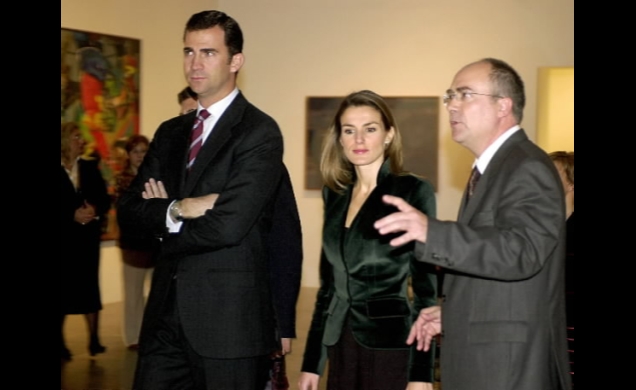 Los Príncipes de Asturias en la presentación del Museo Arte Contemporáneo Artium