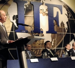 El Rey, durante su discurso
