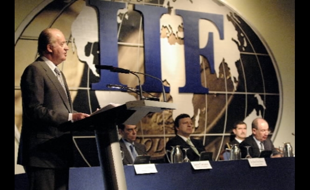 El Rey, durante su discurso