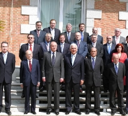 El Rey con el Comité Ejecutivo de la Confederación de Empresarios de Andalucía