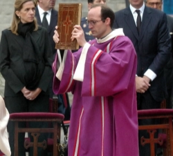 Los Duques de Palma en la Misa-Funeral