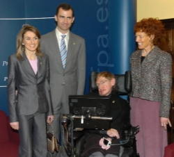 Los Príncipes con Stephen Hawking