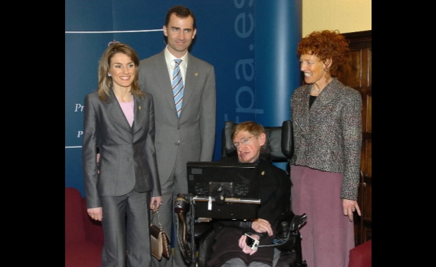 Los Príncipes con Stephen Hawking