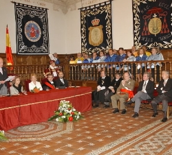 Don Juan Carlos, durante su intervención