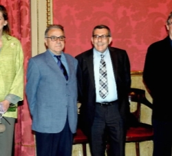 La Infanta Doña Cristina con los premiados