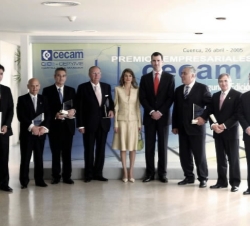 Los Príncipes con los premiados