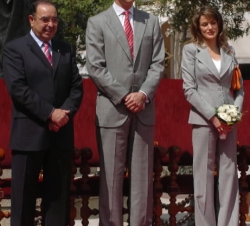 Ceremonia de bienvenida a Ibiza
Ibiza, 12 de mayo de 2005