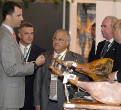 El Príncipe durante la inauguración