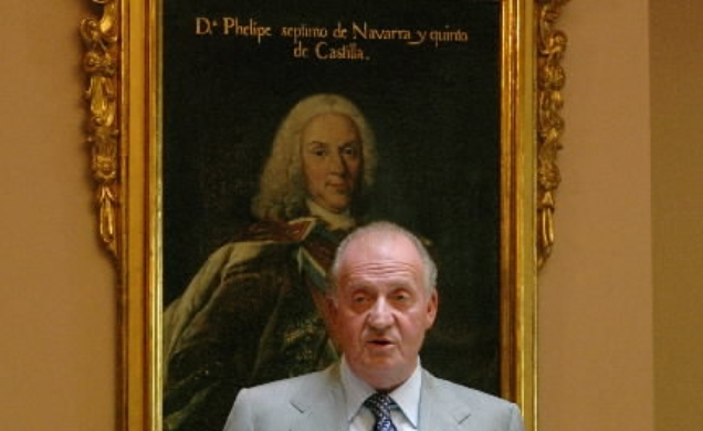 El Rey durante su intervención