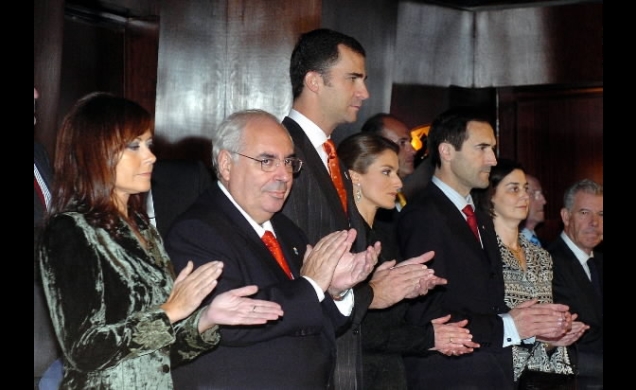 SS.AA.RR. los Príncipes de Asturias presiden el concierto de clausura de la XIII Semana de Música