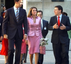 Los Príncipes inauguran el Seminario Internacional "España, Nexo entre la Unión Europea e Iberoamérica"