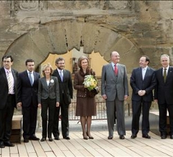 Sus Majestades los Reyes inauguraron la exposición ?La Rioja. Tierra Abierta?