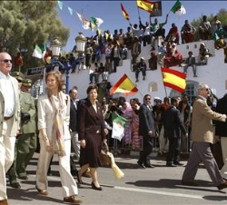 Los Reyes reciben un caluroso recibimiento en Djanet