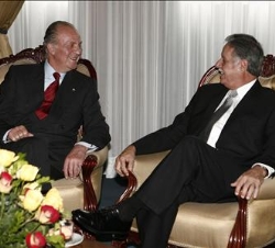 Encuentro entre Su Majestad el Rey y el Presidente Berger
