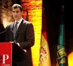 Don Felipe durante su discurso