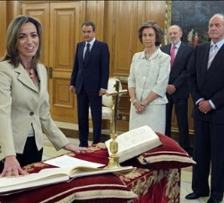 Promesa de la nueva ministra de Vivienda, Carme Chacón