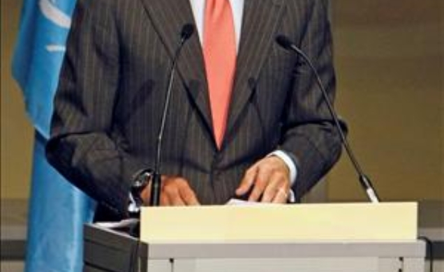 Don Felipe, durante su discurso