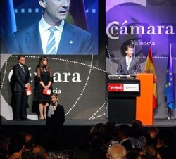 El Príncipe Felipe durante su intervención