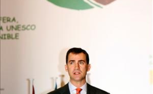 Don Felipe, durante sus palabras