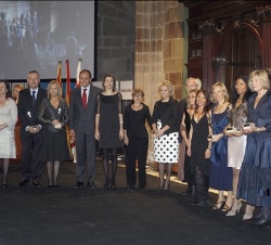 La Princesa de Asturias, con los galardonados