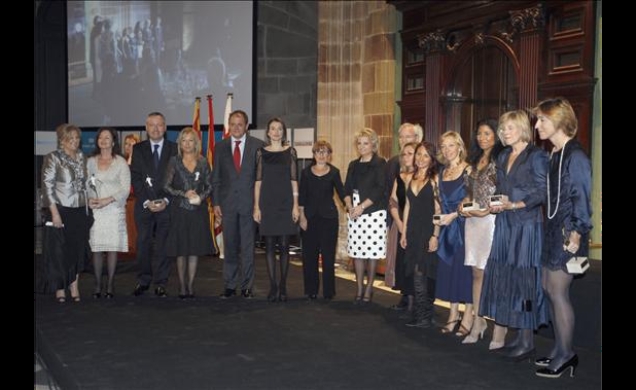 La Princesa de Asturias, con los galardonados