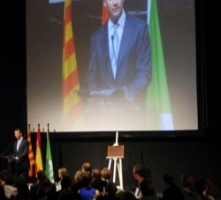 Don Felipe durante su intervención