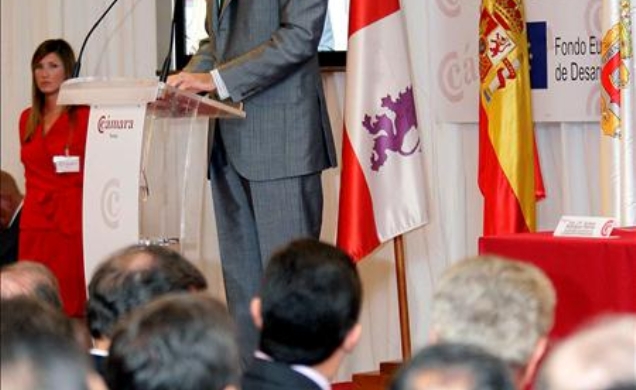 Don Felipe, durante sus palabras