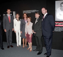 Don Felipe y Doña Letizia, en la inauguración de la exposición?Buñuel. Entre dos mundos"