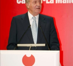 Don Juan Carlos durante su intervención