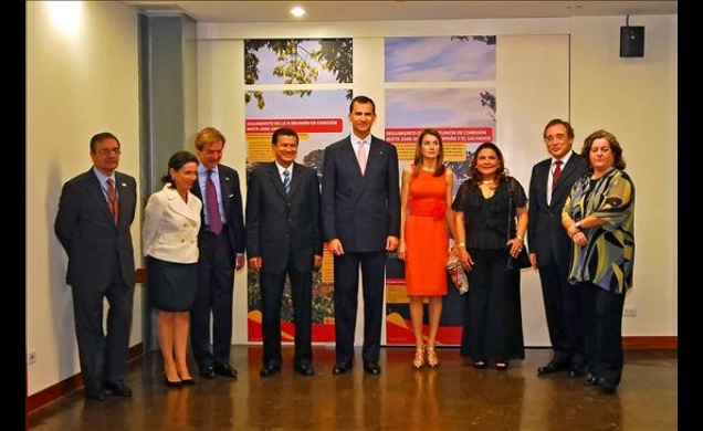 Los Príncipes de Asturias, en la nueva sede de la Agencia Española de Cooperación Internacional para el Desarrollo (AECID)