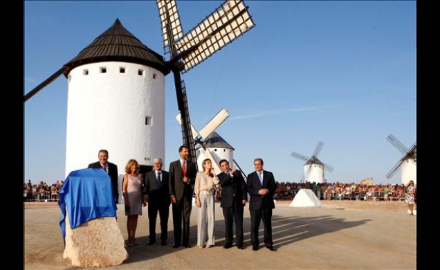 Fotografía de grupo en la Sierra de los Molinos