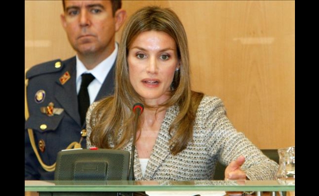 La Princesa de Asturias durante sus palabras