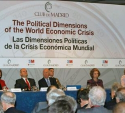 Don Juan Carlos durante su intervención