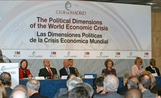 Don Juan Carlos durante su intervención