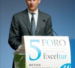Don Felipe, durante sus palabras