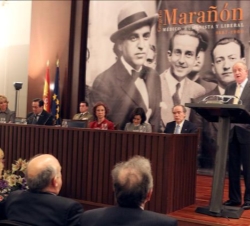Don Juan Carlos durante su intervención
