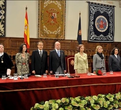 Vista de la mesa presidencial