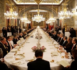 Vista general del Comedor de Gala
