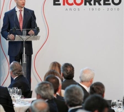 Don Felipe durante su intervención