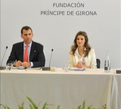 Los Príncipes, durante la reunión