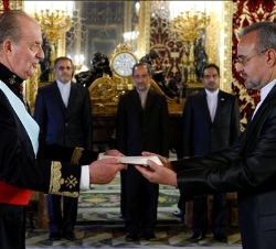 El nuevo embajador de la República Islámica de Irán entrega sus credenciales a Su Majestad el Rey