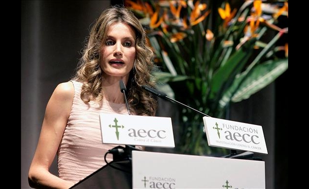 La Princesa de Asturias, durante sus palabras