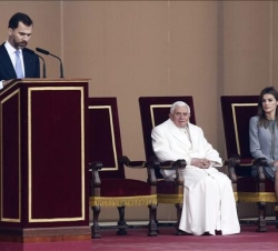 Don Felipe durante su intervención