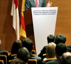 Don Felipe durante su discurso