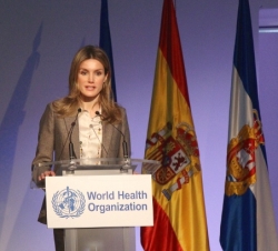 La Princesa de Asturias, durante su discurso
