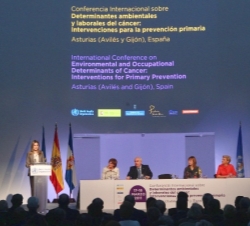 Vista general del salón durante la intervención de Doña Letizia